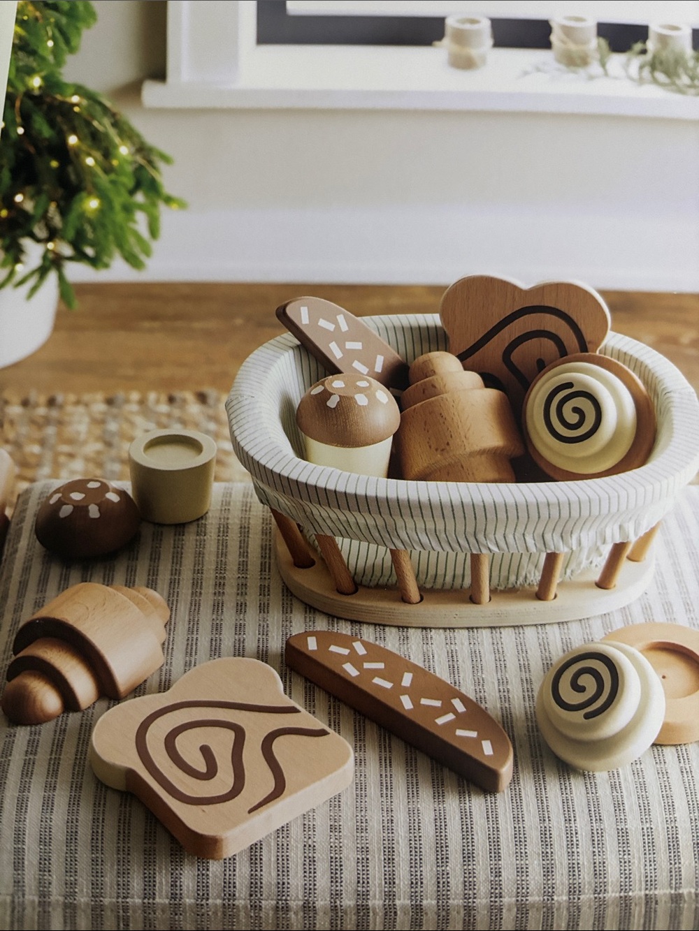 Hearth and Hand Magnolia Toy Baked Goods Wood Play Food Set